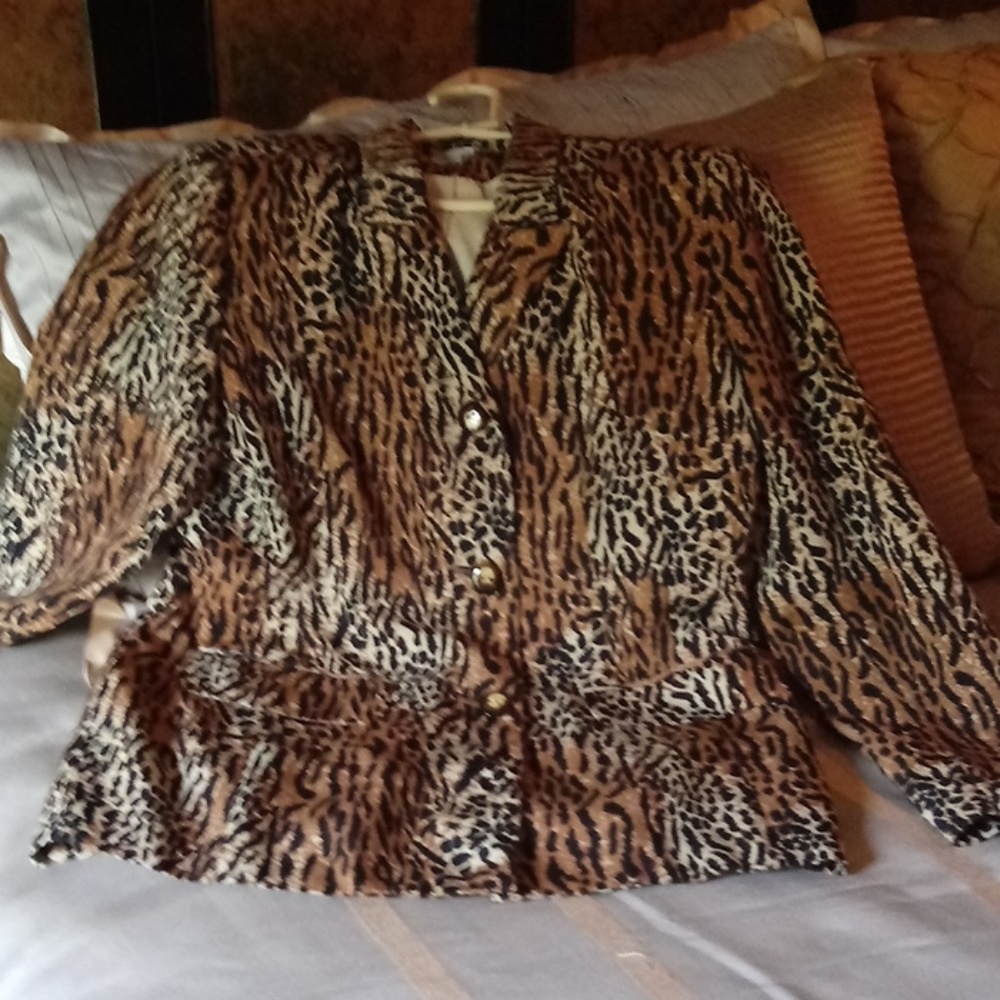 NewportNEWS PETITE LEOPARD JKT